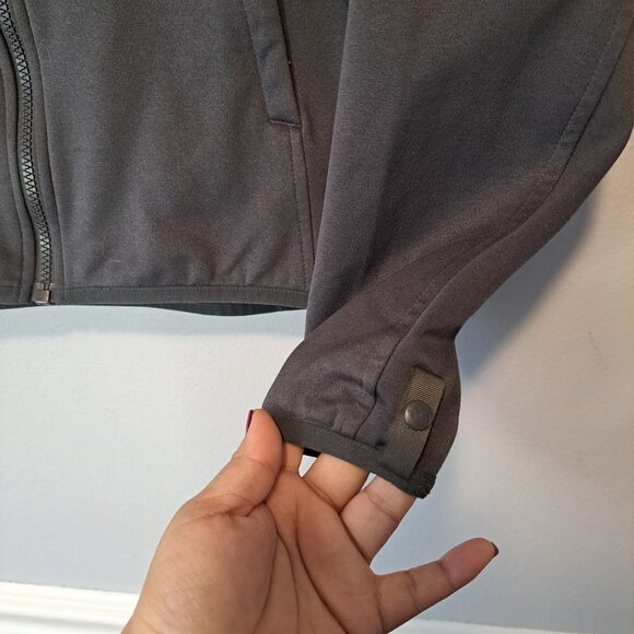 The North Face Women Small Fleece Lightweigth Jacket Gray Color Full Zip - Picture 4 of 11